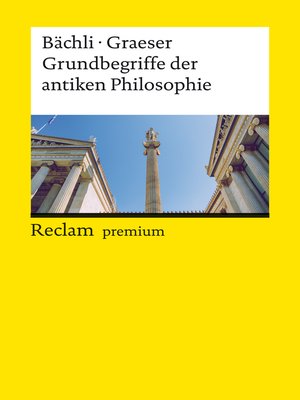 cover image of Grundbegriffe der antiken Philosophie